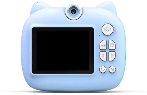 Istantanee con la macchina fotografica rotante di 180 ° dei bambini grandi adesivi della testa Macchina fotografica