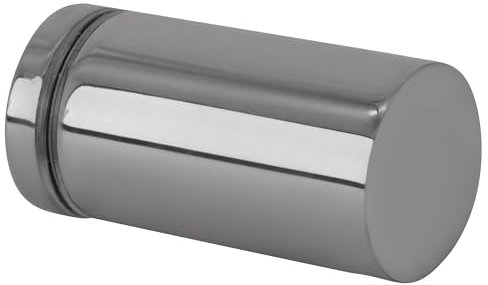 CRL Cylinder Style Chrome Finish Single-Sided Shower Door Knob