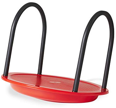 Gonge Round Seesaw, Red, 29.92 x 29.92 x 5.51/23.6