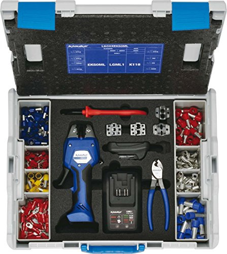 L-BOXX mit Crimpzange elektromechanisch KLAUKE LBOXXEK50ML