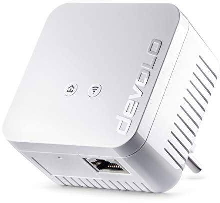 Devolo 9630 dLAN 550 WiFi Bridge 802.11b/g/n an Wandsteckdose anschließbar