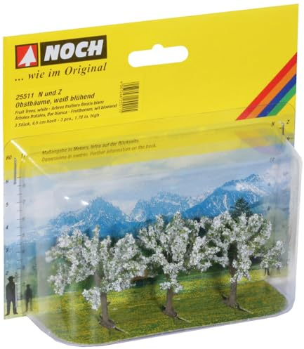 Noch 25511-3 Obstbäume, weiß blühend