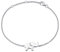 FANCIME Elefant Armband Schmuck für Damen Mädchen Kinder 925 Sterling Silber Weiß Vergoldet - Verstellbar Armkette 15 + 3 cm