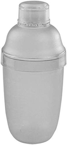 Inzopo Mezclador de coctelera de plástico bebida con herramienta de medida 350ml/530ml/700ml/1000ml - 530ml