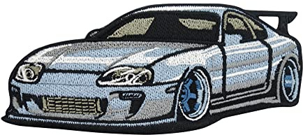 Finally Home Écusson thermocollant pour voiture de sport, écussons de sport automobile, écusson thermocollant, écusson de voiture