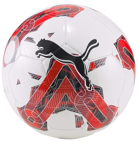 Puma TeamFINAL6 MS - Pallone da calcio unisex, bianco, taglia unica UK