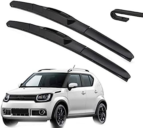 AYEXO Essuie-Glace Avant de Voiture pour Suzuki Ignis MF 2016 2017 2018 2019 2020 2021 21+18,Balais d'essuie-Glace vitres Propres Accessoires de Voiture