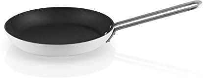Eva Trio | White Line Frying Pan 24 cm Ceramic Slip-Let® Non-Stick Coating Ensures Easy and Efficient Preparation White