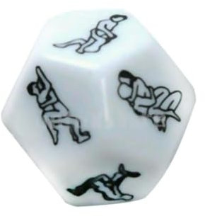 Liummrcy Sesso Dadi 12 Posizioni Romance Sexy Adoro Il Gioco D'Azzardo per Adulti Giocattolo Sessuale Erotico per Coppie Bianche, Giocattoli.