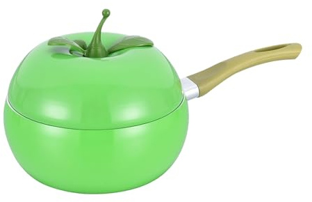Casseruola antiaderente per verdure e frutta | Pentola per zuppa con coperchio - per cucina, fornello a induzione, cucinare, bollire a fuoco lento, friggere, spaghetti, zuppa