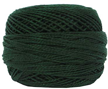 DMC 116 8-890 Pearl Cotton Thread Balls, Ultra Dark Pistachio Green, Size 8