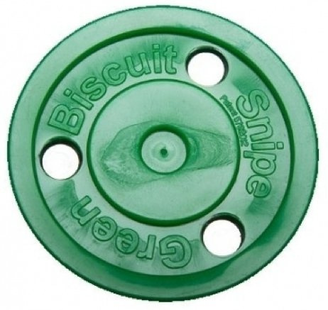 Green Biscuit Snipe - Ice and Inline Shooting Puck