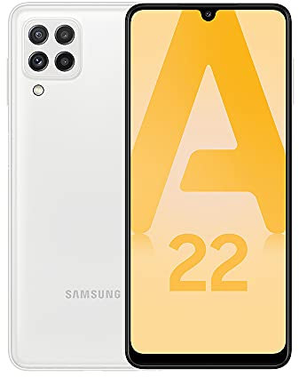 SAMSUNG - SMARTPHONE GALAXY A22 64Go 4G - Blanc - Version FR