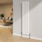 NRG 1800x408mm Gloss White Radiator Vertical Flat Panel Bathroom Designer Double Rad Central Heating