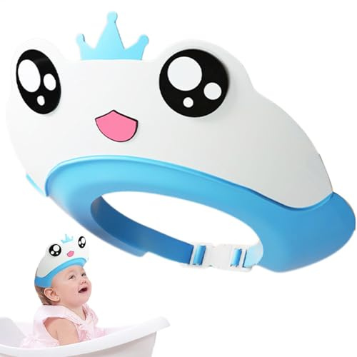 Hårskydd för småbarn, baby shower mössa, söt vattentät duschmössa hatt badvisir, halkfri ögonörsschampohatt badhuvud mössa visir tvätta hårskydd för barn pojkar flickor