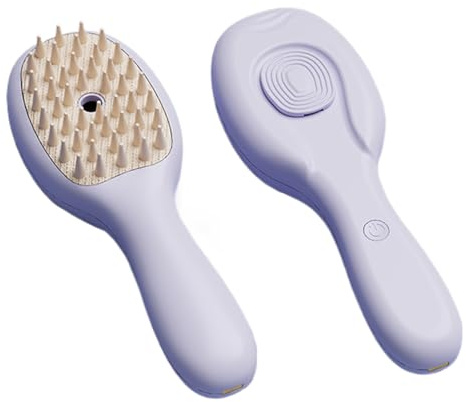 Brosse à eau pour chats | Brosse de toilettage à vapeur, accessoires pour animaux domestiques, peigne d'épilation, spa massage vapeur pour petits animaux et chiens