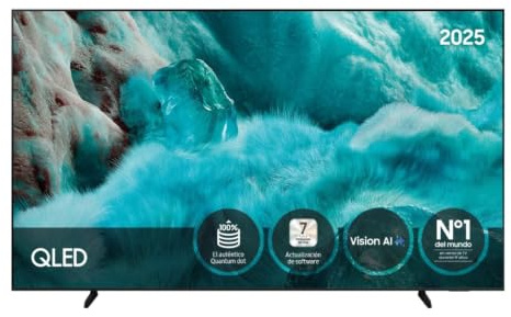 Samsung TV 98 Pulgadas QLED Q7F 4K Smart TV con Vision AI, 100% Volumen de Color con Quantum Dot y más de 500 Canales