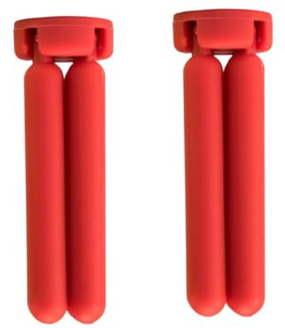 TOYANDONA Salvamanteles de Silicona Plegables 2 Piezas Tapete Aislante Térmico Resistente al Agua y Aceite Soporte Compacto para Ollas y Sartenes Calientes Accesorio Práctico para Cocina