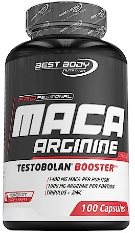 Best Body Nutrition Testobolan Kapseln, 100 Stück, vegan mit Zink B6