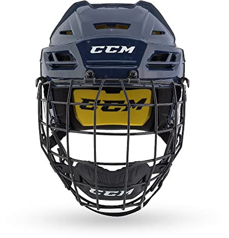 CCM HTC Tacks 210 IJshockey Helm Combo (Kleur - Navy, Maat - L)