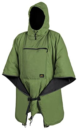 Helikon-Tex Swagman Roll Militär-Poncho, Mehrzweck-Regen- und Notfallponcho, Überlebensausrüstung, Woobie-Decke und Jacke