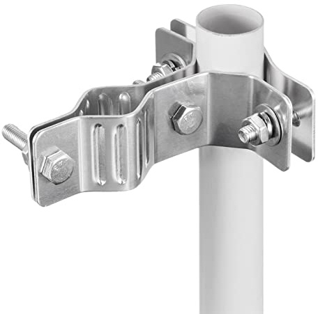 Eightwood Antennenhalterung T Halter Edelstahl Stabantenne GPS Antenne 4G | T-förmiger Bügelhalter Edelstahl, Wasserdicht Rostfrei, Einfache Montage, für Pilzkopf GPS Stabantenne Outdoor WiFi LoRa