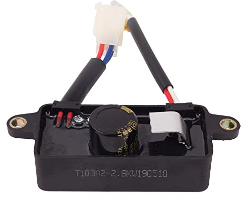 TopHomer Regolatore di tensione Generatore, Regolatore di tensione raddrizzatore automatico, Generatore AVR Raddrizzatore del regolatore di tensione per 2-3KW 168F 220V Generatore