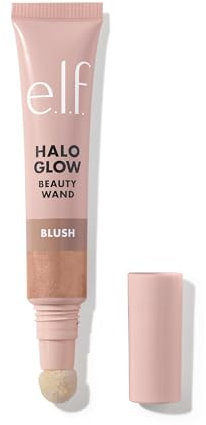 e.l.f. Halo Glow Blush Beauty Wand, Liquid Blush Wand For Radiant, Flushed Cheeks, Infused With Squalane, Vegan & Cruelty-free, Candlelit