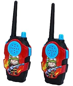 PNJB, Portable Police Justice Walkie Talkie Toy With Two Way Radio, Toy Interphone, Increases Handling Skills, Battery-Operated, Non-Toxic Material Used, Batteries (Not Included)