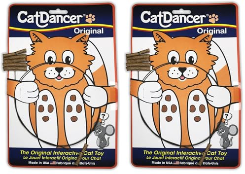 CAT DANCER Products CATD0101D Katzenspielzeug, Small Breeds (Packung mit 2)