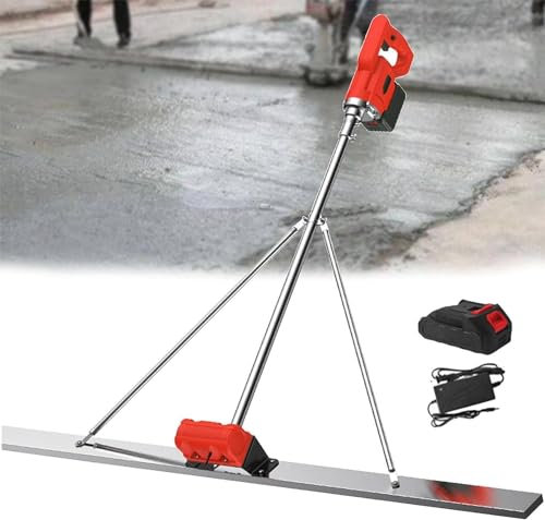 Power Concrete Vibrators,Electric Concrete Finishing Tool,Electric Power Screed,Concrete Sur-face Screed,6000rpm 150cm Blade,Electric Scraper Ruler
