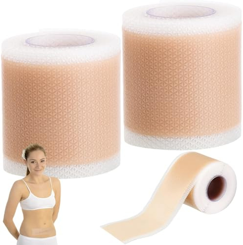 Fogli Cicatriziali in Silicone,2pcs Cerotti Silicone Cicatrici,Cerotti Cicatrici,Cerotti in Silicones per Coprire le Cicatricis,Foglietti In Silicones Per Cicatricis Traspiranti