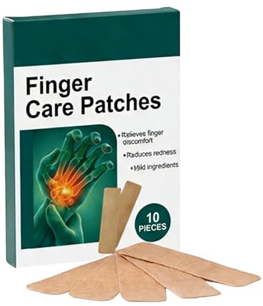 Pansements Pour Les Doigts - 10 Patchs Souples et Respirants | Pansement Adhésif Hydratant,pour Protéger les Doigts des Plaies Petites Coupures Écorchures et Lésions