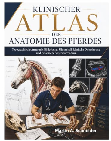 Klinischer Atlas der Anatomie des Pferdes: Topographische Anatomie, Bildgebung, Ultraschall, klinische Orientierung und praktische Veterinärmedizin