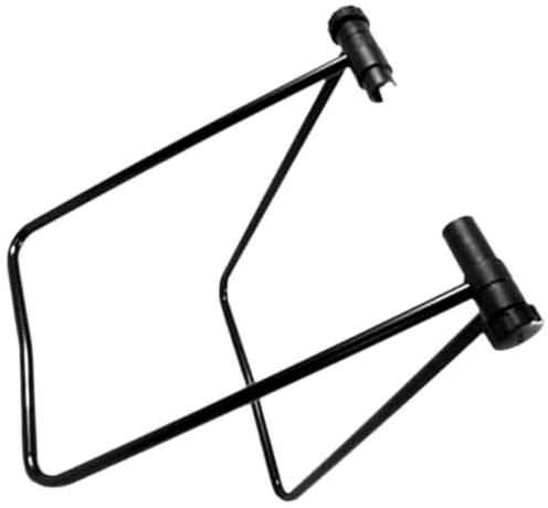 SHINEOFI Portable and Bike Parking Parking Rear Wheel Clamp for Car Luggage Racks Cycle Rack Bike Stand Metal Black