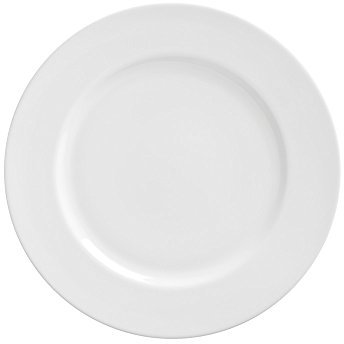 10 Strawberry Street RW00046 Royal Salad/Dessert Plate, Set of 6, White