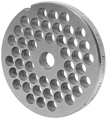 Inox Foro Disco GR. 22 – 8,0 mm Foro – per tritacarne con misura 22