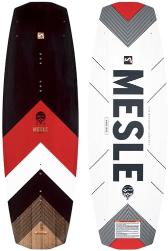 Mesle Wakeboard Pilot, Progressive Rocker, Slider Base, für Fortgeschrittene und Profis, für Cable und Boot, Längen 134 cm, 138 cm, 142cm