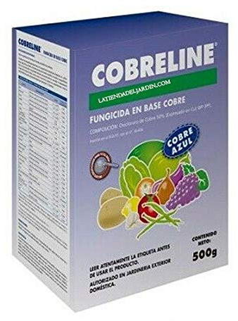 Suinga PRODUCTO CONTRA HONGOS Y MOHOS PERJUDICIALES PARA LAS PLANTAS. Cobreline preventivo de 500 gramos