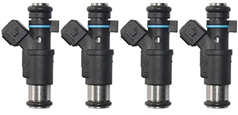 Bisenya 4 pezzi valvola di iniezione carburante iniettore iniettore 1984.E0 1984E0 compatibile con 1.4 Berlingo C2 C3 Xsara 1007 206 306 307 Partner 0280156357 348001 01F002A FI1042