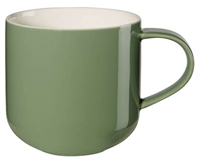 ASA Coppa 19100351 - Tazza con manico in porcellana, 0,4 l, dimensioni: 9,2 x 9,2 x 9,5 cm, colore: Cactus