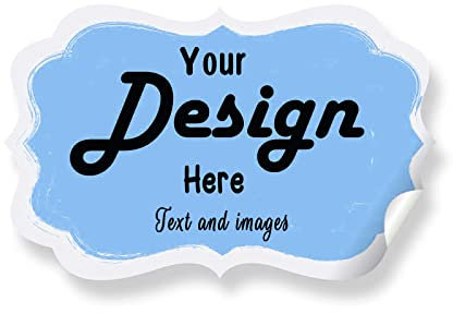 Personalisierte aufkleber - Beliebiges Design + Logo – personalisieren Sie Ihre eigenen Geschäftsaufkleber – verschiedene Formen, Größen, Hintergründe, Textaufkleber – glänzende/matte Etiketten