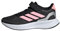 adidas RUNFALCON 5 Shoes Kids, Scarpe da Corsa, Core Black/Pink/Silver Metallic, 29 EU