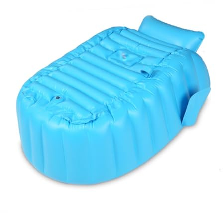 TOYANDONA bañera bebe hinchable bañera de viaje bebe Bañera resistente bebé Bañera plástico bebé bañera de bebé bañera plegable para bebés baño bañera inflable espesar tina alberca niño