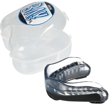 Zahnschutz ProTec Pro Sport Mundschutz Vollkontakt 3-Schichten Boxen MMA Kickboxen Zahnschützer Gel