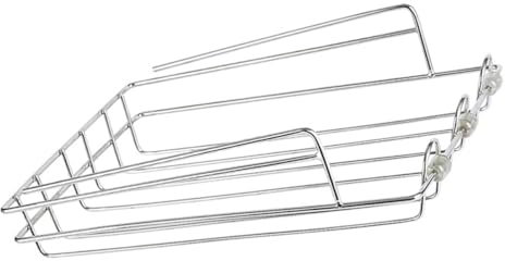 Tofficu Rejilla para Huevos Capa para Refrigerador Soporte para Huevos Cajón Almacenamiento Organizado Diseño Compacto Acero Inoxidable