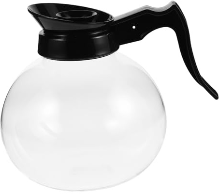 ZUNOXAZ Kaffeekanne Design Hitzebeständigem Perkolator mit Kaffee Glas Griff von Elegante Tropffilter zum Aufbrühen und Tee für Herd und Outdoor Einsatz