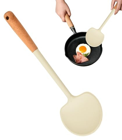 Spatola in silicone, da pasticceria antiaderente – spatola antiaderente resistente al calore per cucina casa pro restauro pasticceria pic-nic