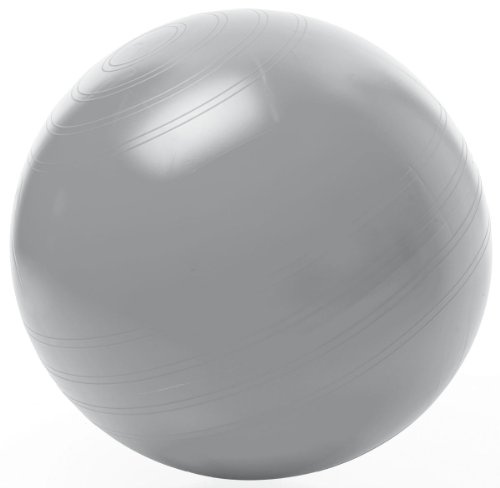 TOGU Gymnastikball Sitzball ABS (Berstsicher), 55 cm, silber