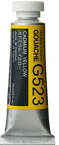 Holbein Artists Gouache kadmium gul 15 ml (D)